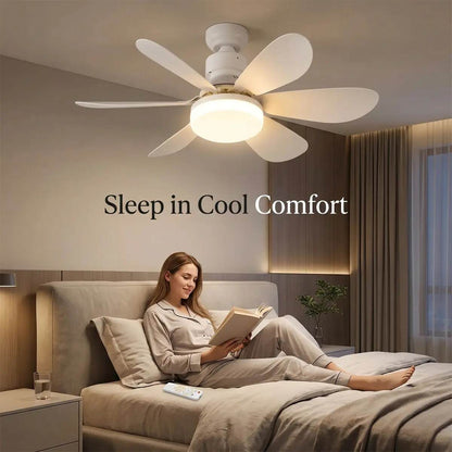Screw-In Dimmable E27 LED Ceiling Fan Light with Remote Control