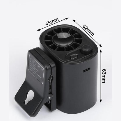 100-Speed Smart Clip-On Fan – Ultimate Portable Cooling Solution