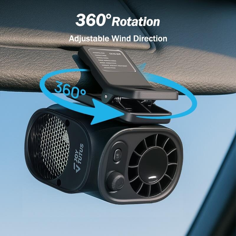 100-Speed Smart Clip-On Fan – Ultimate Portable Cooling Solution