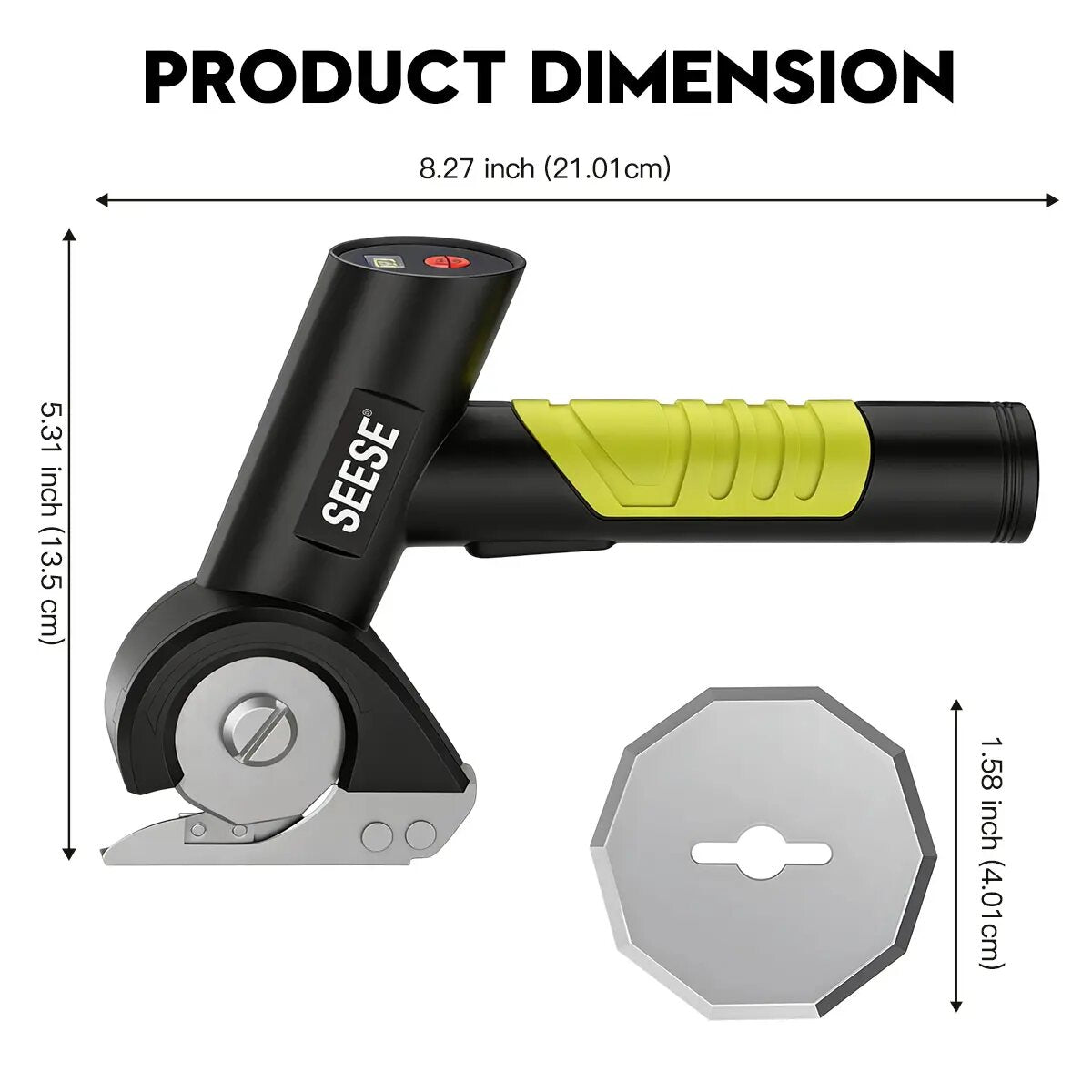 Effortless Multi-Material Cutting Tool – Cordless Electric Scissors