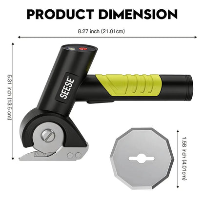 Effortless Multi-Material Cutting Tool – Cordless Electric Scissors