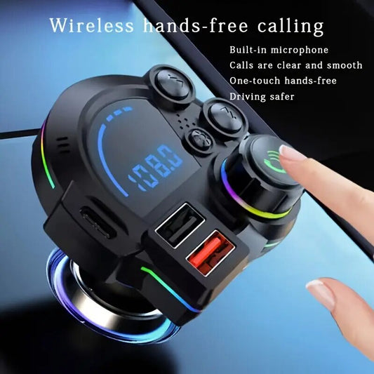 Upgrade Your Drive: PD 20W Bluetooth 5.3 FM Transmitter