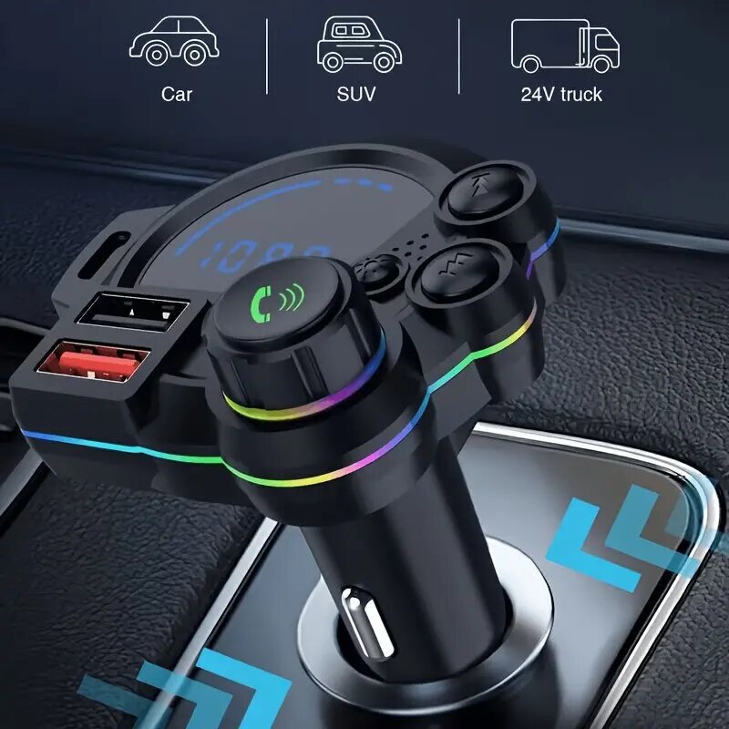 Upgrade Your Drive: PD 20W Bluetooth 5.3 FM Transmitter