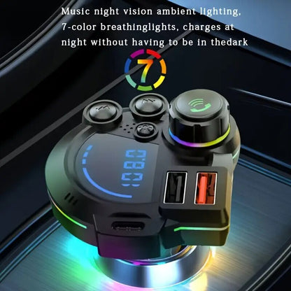 Upgrade Your Drive: PD 20W Bluetooth 5.3 FM Transmitter