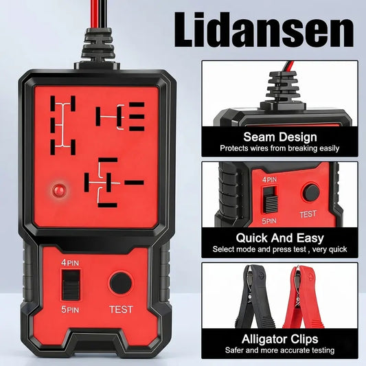12V/24V Automotive Relay Test Tool 2026