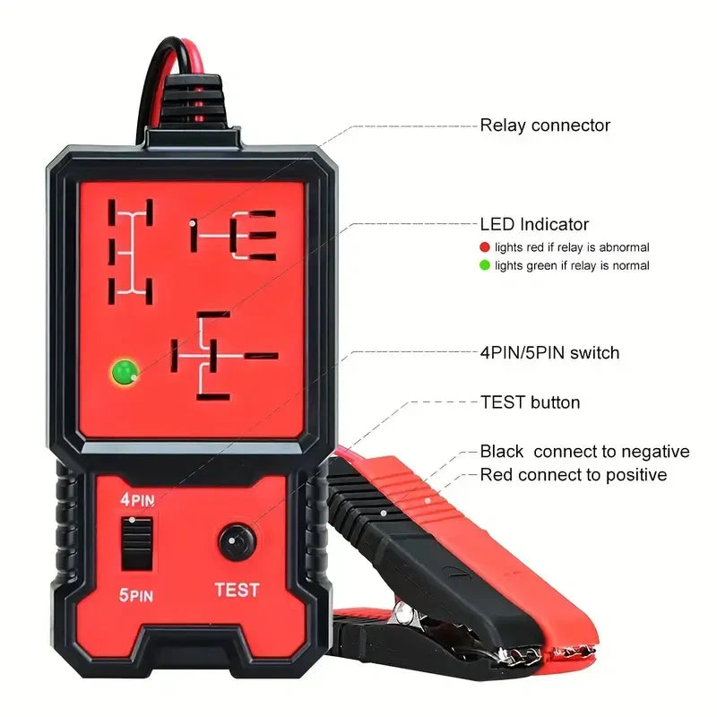12V/24V Automotive Relay Test Tool 2026