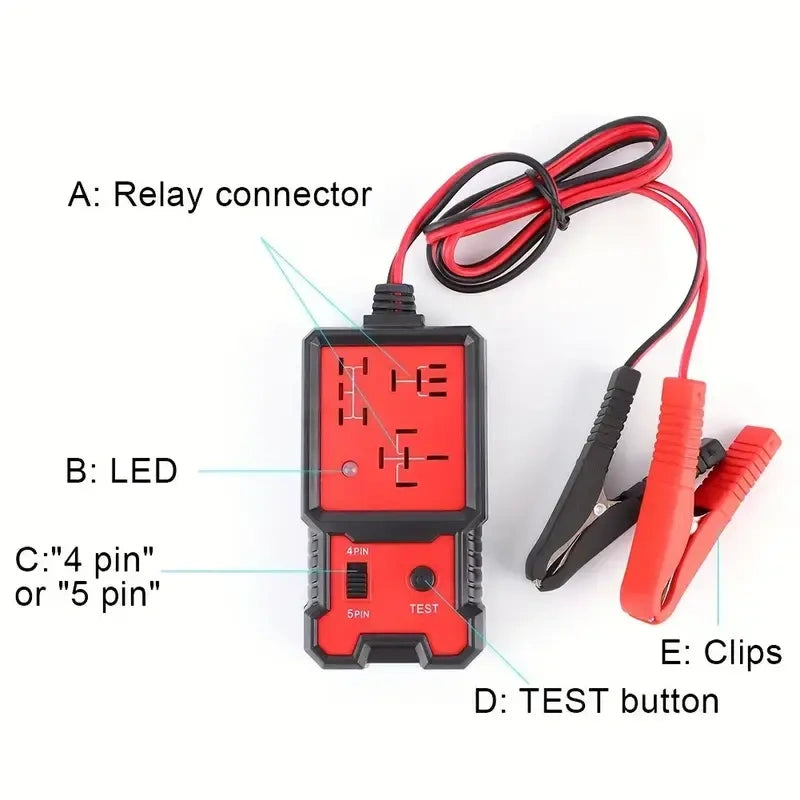 12V/24V Automotive Relay Test Tool 2026