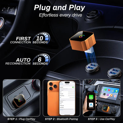 2 in 1 Wireless CarPlay Adapter