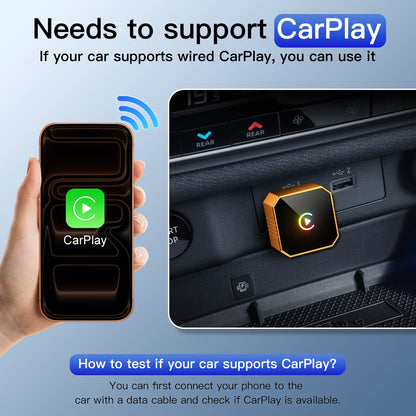 2 in 1 Wireless CarPlay Adapter