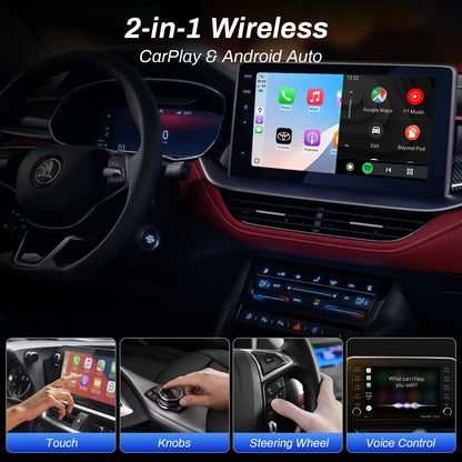 2 in 1 Wireless CarPlay Adapter
