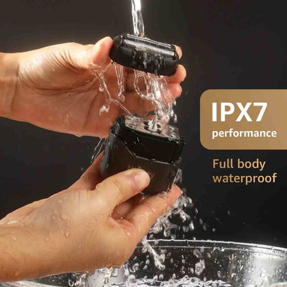 IPX7 Waterproof Mini Foil Shaver