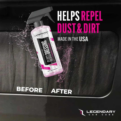Premium High-Gloss Tire & Trim Dressing for Lasting Wet-Look Shine