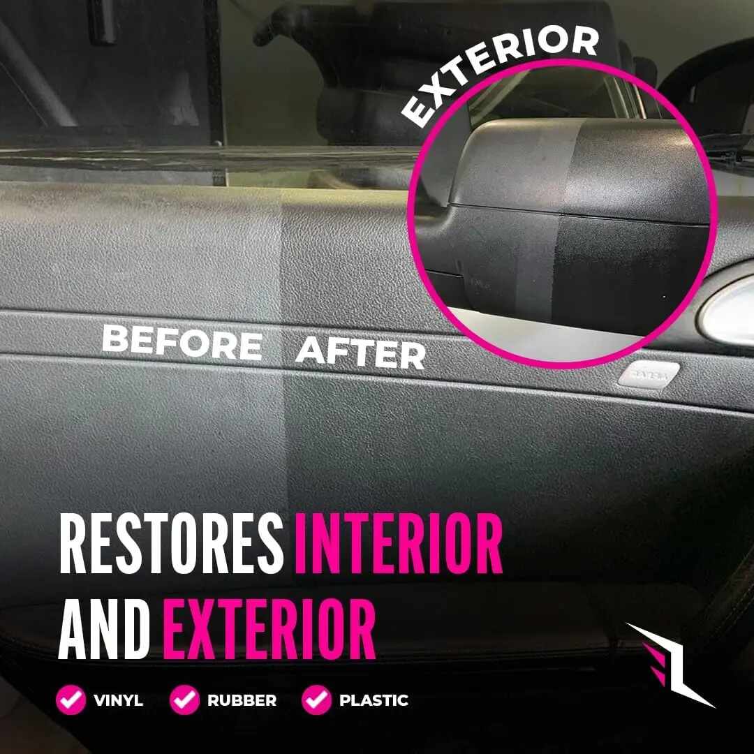 Premium High-Gloss Tire & Trim Dressing for Lasting Wet-Look Shine