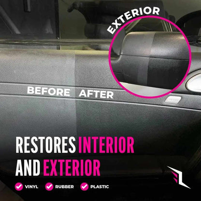 Premium High-Gloss Tire & Trim Dressing for Lasting Wet-Look Shine