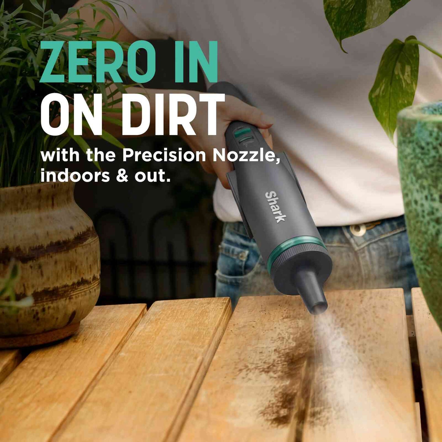 All-in-One Cordless Air Blaster & Sweep Blower
