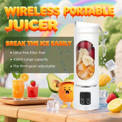 Ultra-Portable High-Capacity Personal Blender for Smoothies & Shakes