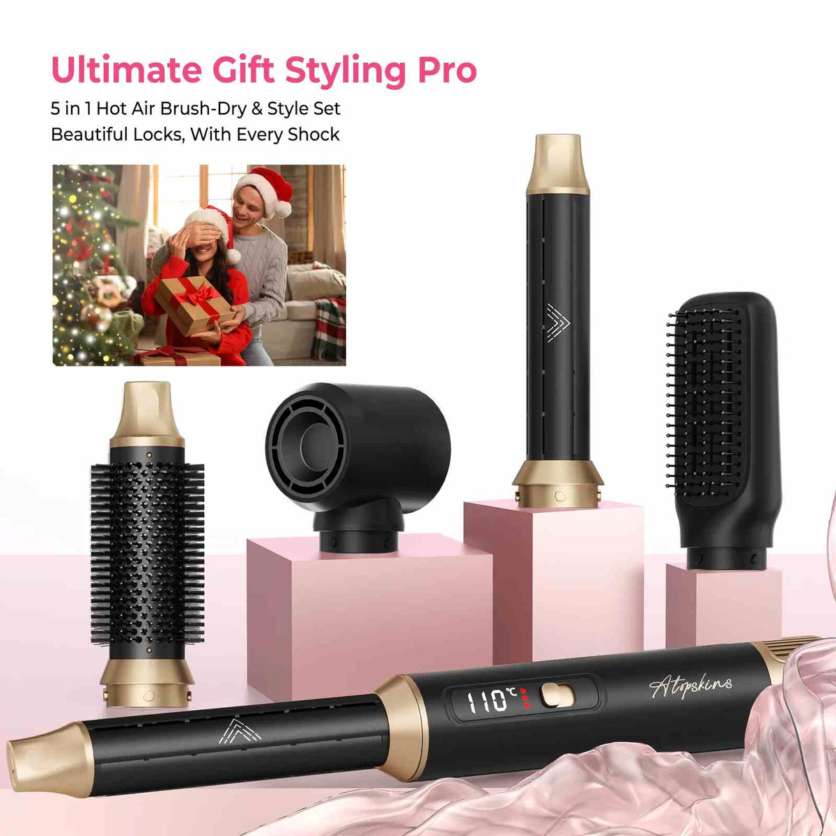 5-in-1 Auto-Wrap Hair Styler