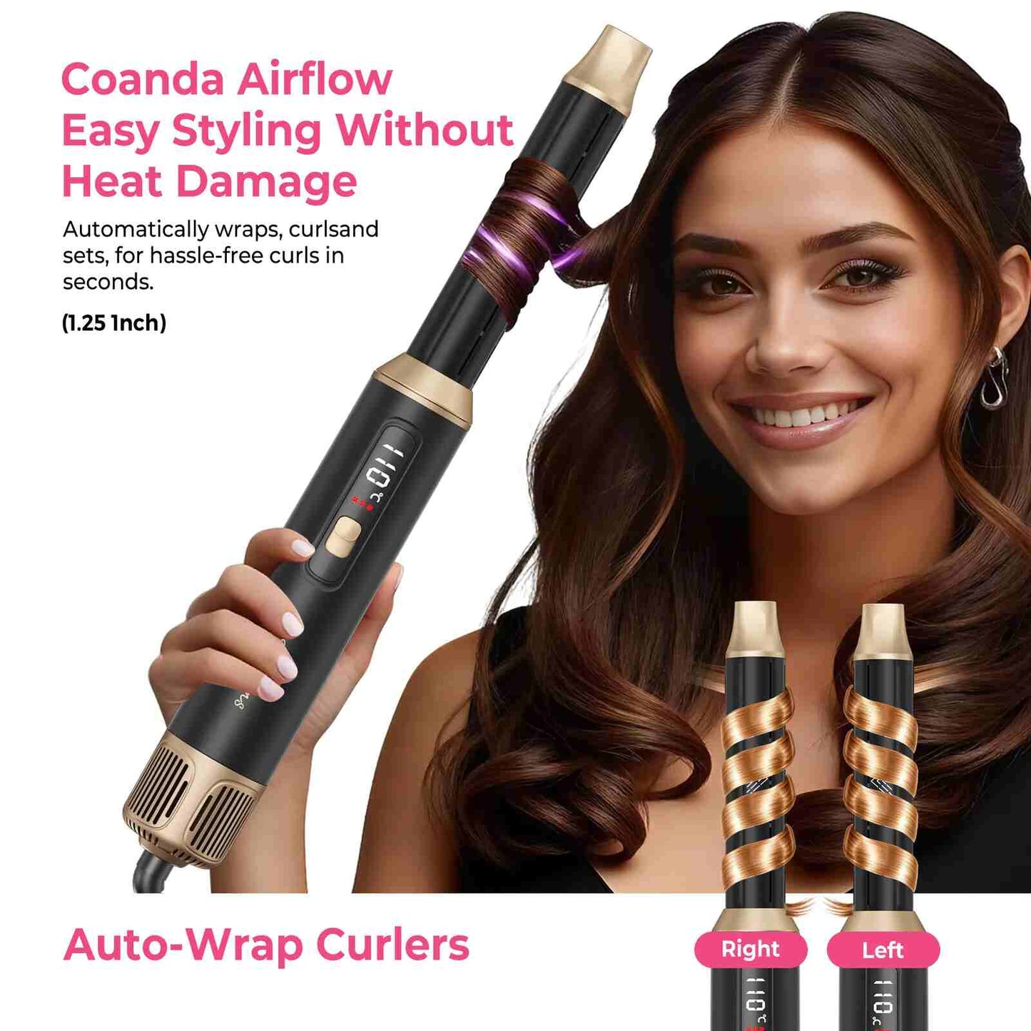 5-in-1 Auto-Wrap Hair Styler