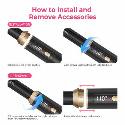 5-in-1 Auto-Wrap Hair Styler
