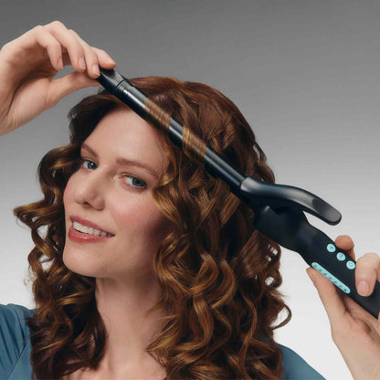 Frizz-Control Long Barrel Curling Iron