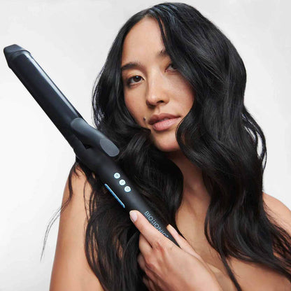 Frizz-Control Long Barrel Curling Iron