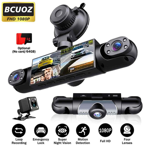 360° 4-Channel Dash Cam Kit