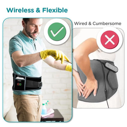 Cordless Heated Back Massager Belt