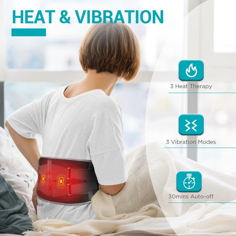 Cordless Heated Back Massager Belt