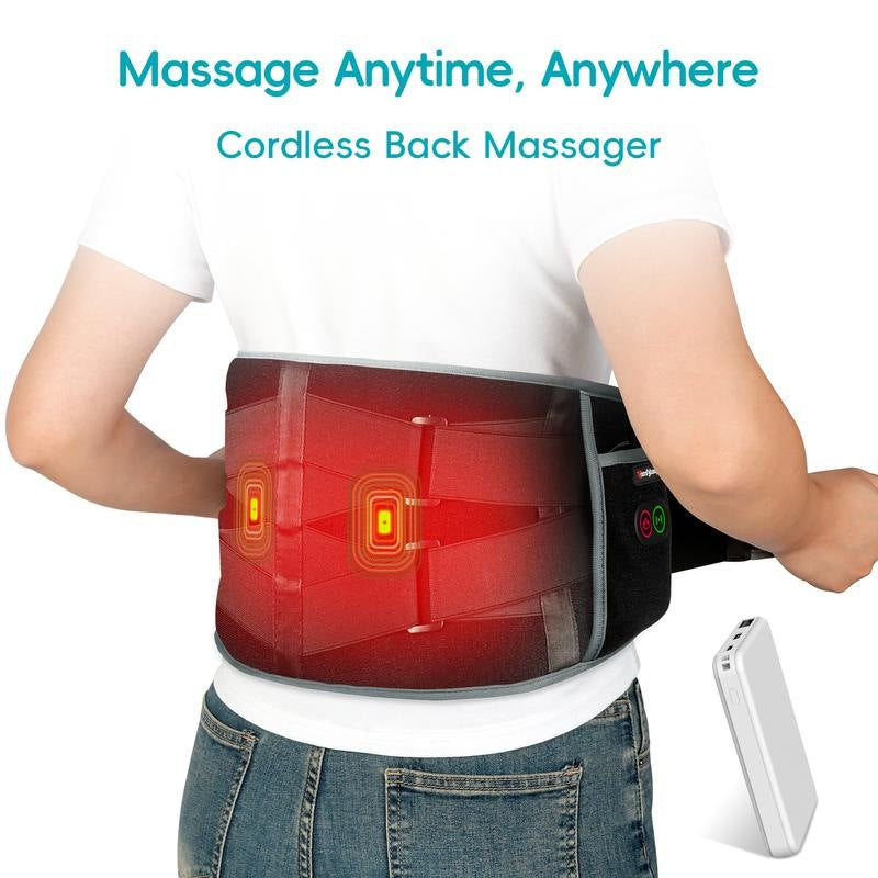 Cordless Heated Back Massager Belt