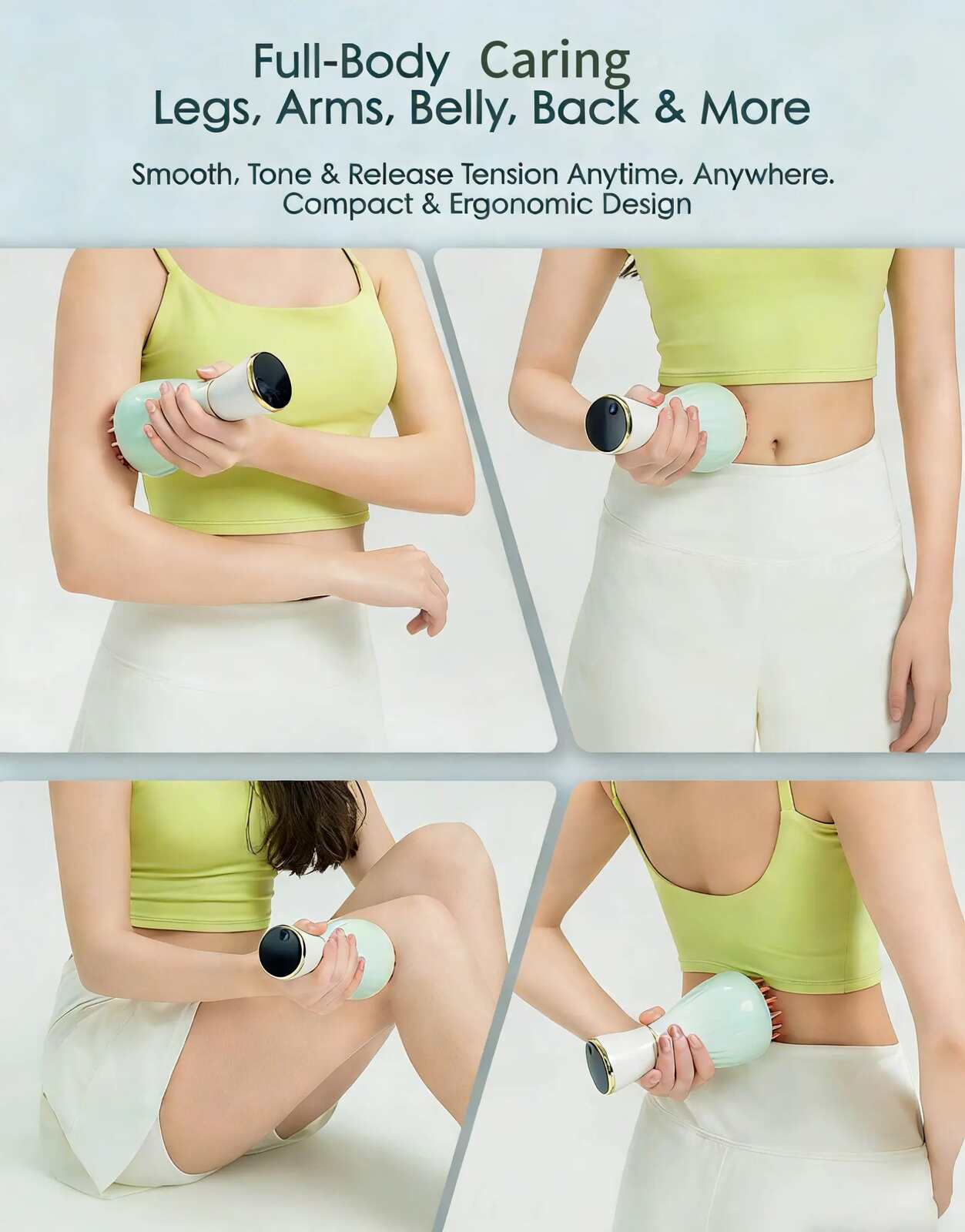 Heated Red Light Deep Tissue Body Massager