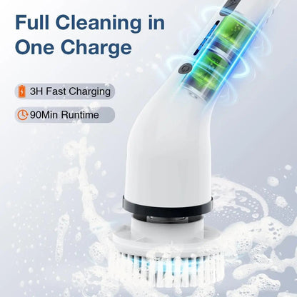 Waterproof Electric Bathroom Scrubber