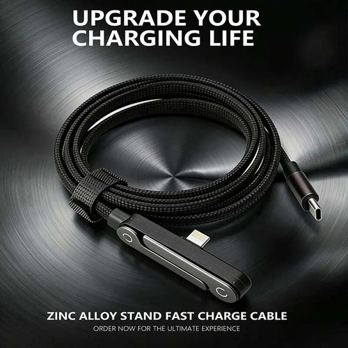 [BUY 1 GET 1 FREE] 2-in-1 Fast Charging Cable with Phone Stand