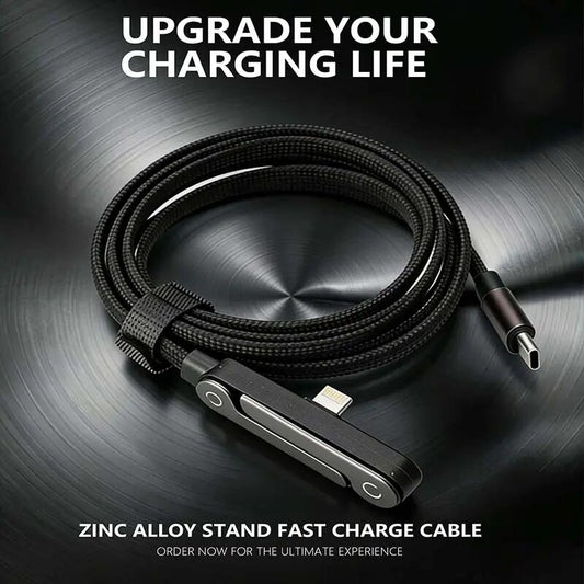 [BUY 1 GET 1 FREE] 2-in-1 Fast Charging Cable with Phone Stand