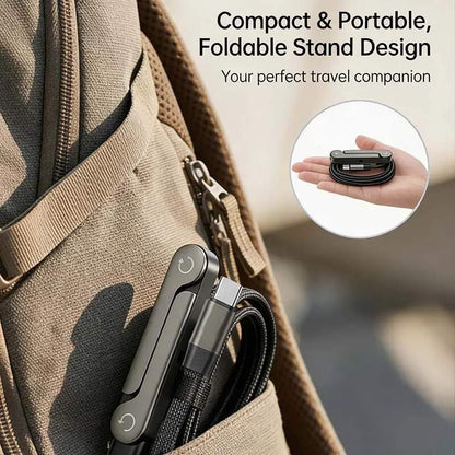 [BUY 1 GET 1 FREE] 2-in-1 Fast Charging Cable with Phone Stand