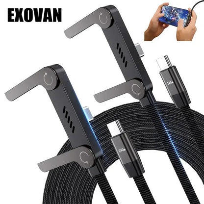 [BUY 1 GET 1 FREE] 2-in-1 Fast Charging Cable with Phone Stand