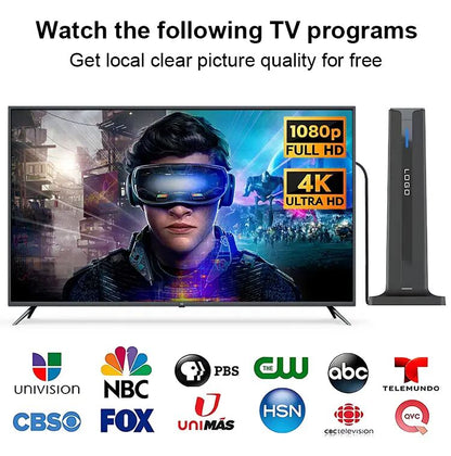 360° Long-Range Indoor TV Antenna