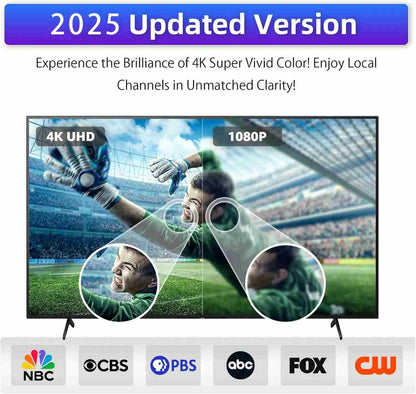 360° Long-Range Indoor TV Antenna