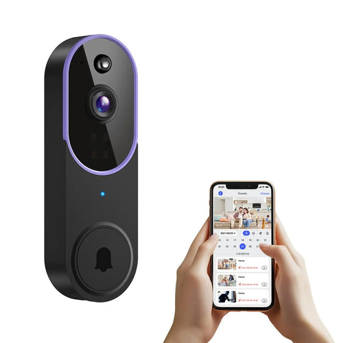 AI Human Detection Wireless Video Doorbell