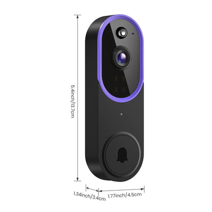 AI Human Detection Wireless Video Doorbell