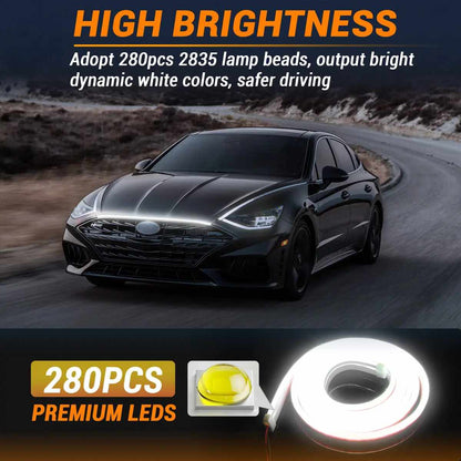 [BUY 1 GET 1 FREE] 71-Inch Waterproof Car Hood LED Strip