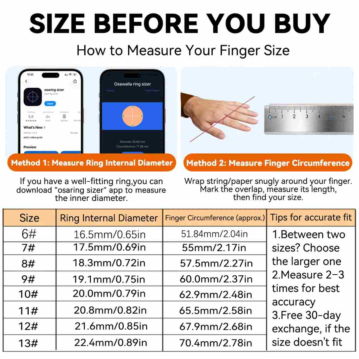 No-Subscription Waterproof Health Smart Ring