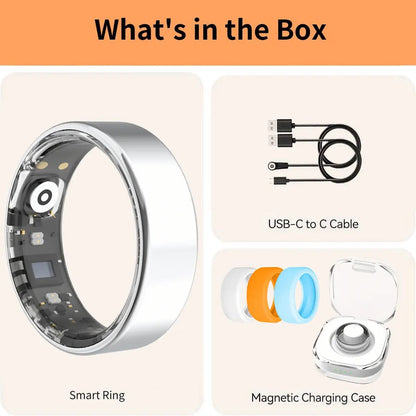 No-Subscription Waterproof Health Smart Ring