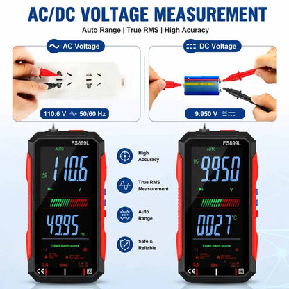 Rechargeable Auto-Ranging Digital Multimeter