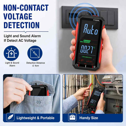 Rechargeable Auto-Ranging Digital Multimeter