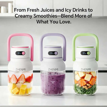33oz Rechargeable Portable Ice-Crushing Blender