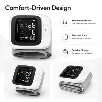 Portable Wrist Blood Pressure Monitor
