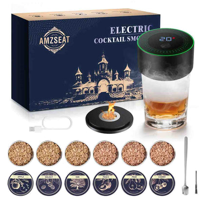 Rechargeable Whiskey Smoker Kit