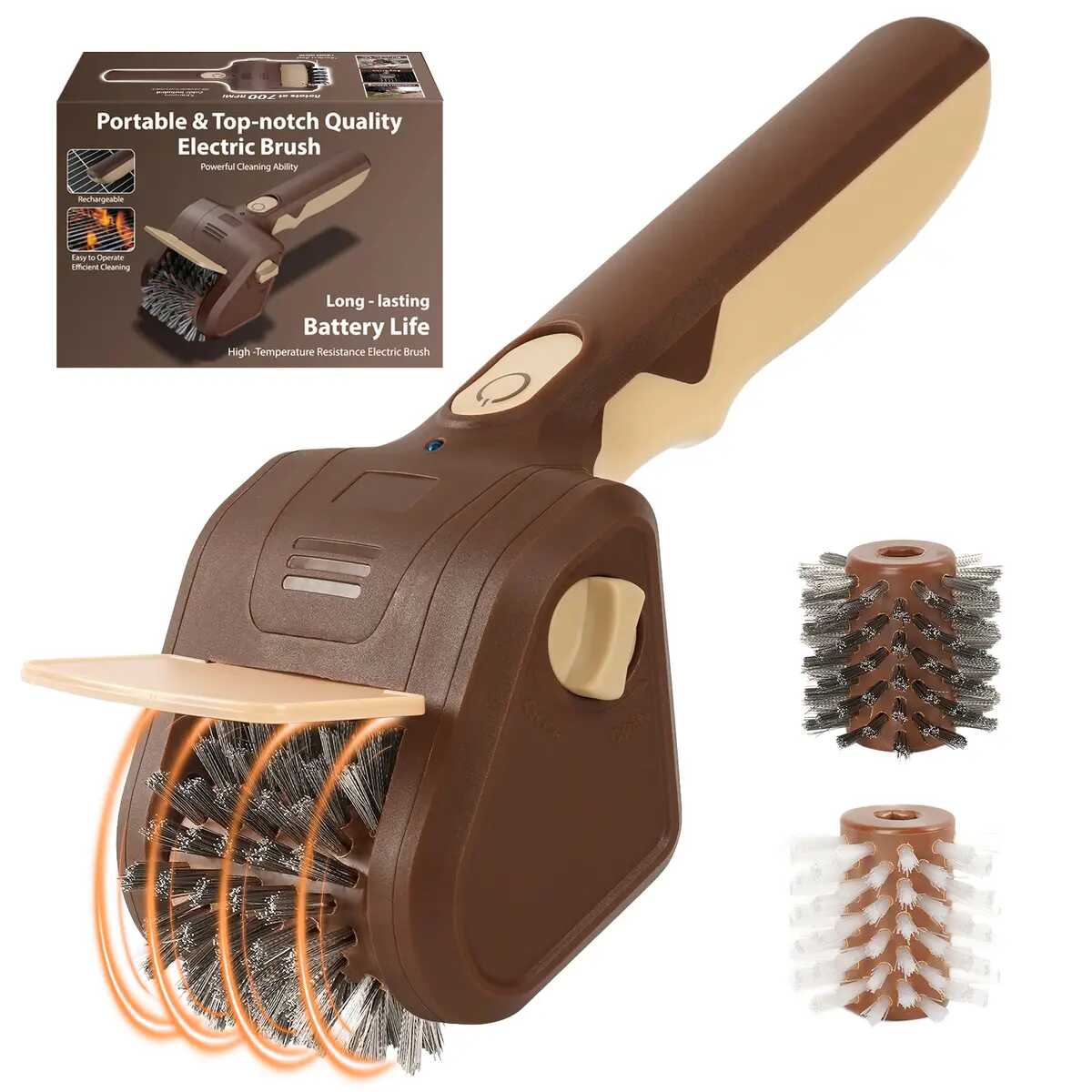 Cordless Electric BBQ Cleaning Brush