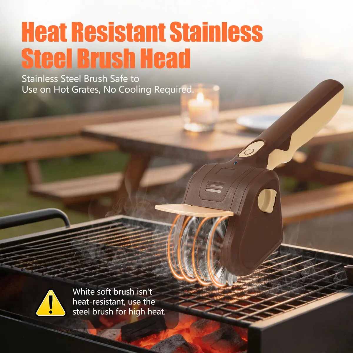 Cordless Electric BBQ Cleaning Brush