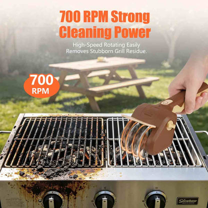 Cordless Electric BBQ Cleaning Brush
